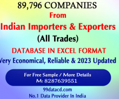 Indian Importers & Exporters Database