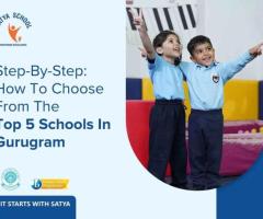 Step-by-Step: How to Choose from the Top 5 Schools in Gurugram