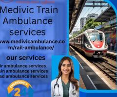 Medivic Avoids the Complications of Waiting  in Silchar in a Train Ambulance