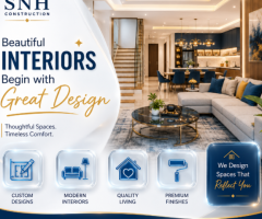 Trusted Construction Company in Lucknow & Interior Designer in Lucknow