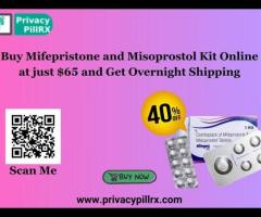 Buy Mifepristone and Misoprostol Kit Online at just $65 and Get Overnight Shipping