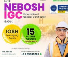 NEBOSH IGC Safety Course in Singapore
