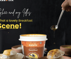 Sambhar A2 Pure Cow Ghee | Premium Flavoured Ghee at Satvik Ghee