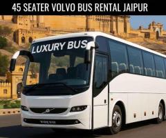 Experience Luxury & Comfort with Our 45-Seater Volvo Bus