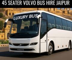 45 Seater Volvo Bus Hire in Jaipur