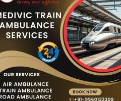 Medivic Offers Therapeutic Relocation in Controlled Settings in Varanasi in a Train Ambulance