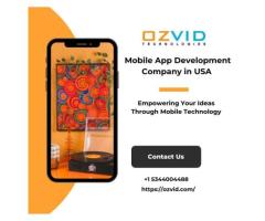 OZVID Technologies: Your Mobile App Development Agency in Chicago for Innovative Apps