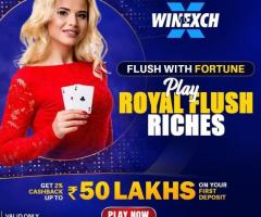 Take the Lead in Royal Flush Riches – Only on Winexch