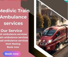 Medivic Train Ambulance services in Siliguri Help any sick patient during transfer