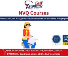 NVQ Courses: Climb the Career Ladder with Gulf Academy Safety