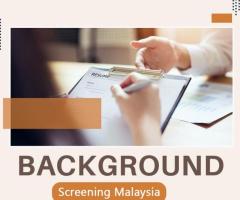 Background Screening Malaysia