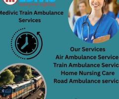 Medivic Offers Transit with Tight Oversight in  Bhopal in a Train Ambulance