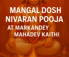 Mangal Dosh Nivaran Puja at Markandey Mahadev Kaithi