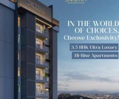 ultra luxury 3.5bhk apartments in kokapet