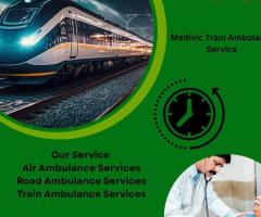 Medivic Manages Everything with Attention to Detail in Jamshedpur in a Train Ambulance