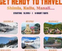 Adventure and Relaxation in One: Shimla Kullu Manali Tour Package