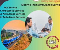 Medivic Makes the Process Feel Easier in Jamshedpur Transit in a Train Ambulance