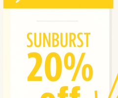 Sparta Candles – Sunburst Fragrance 20% Off