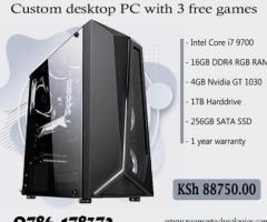XgamerTechs built Core i7 16GB RAM tower PC