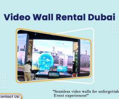 How Can Video Walls Elevate Dubai Events?