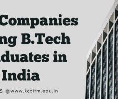 Best Companies Hiring B.Tech Graduates in India