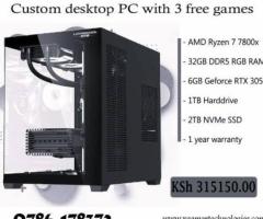XgamerTechs built AMD Ryzen 7 7800x desktop PC