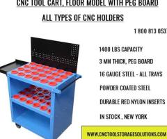 Uratech USA Inc. Floor Model CNC Tool Cart: The Ultimate Tool Storage Solution