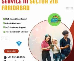Looking for a WiFi Connection in Sector 21B Faridabad? Try Gigmax