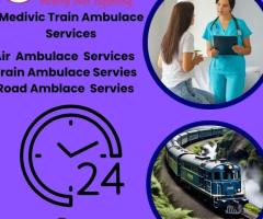 Medivic Makes Your Transit Lighter, Not Heavier in Gorakhpur in its Train Ambulance