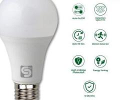 Motion Sensor Bulb For Energy Saving