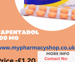 Buy Tapentadol 100 mg Tablets Online - Find Relief from Pain!