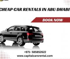 Cheap Car Rentals In Abu Dhabi