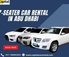 7-Seater Car Rental In Abu Dhabi