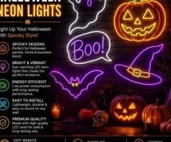 Halloween Neon Lights – Spooky LED Décor for Halloween Parties