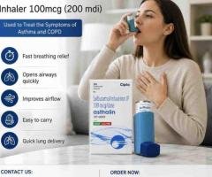 Asthalin HFA 100mcg Inhaler | Salbutamol Breathing Support