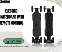 Electric Skateboard With Remote Control - 1