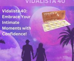 Experience the Magic of Vidalista 40: Buy Now from Golden Pharmacy