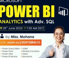 Best Power Bi Training Institute With Placements