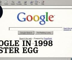 Google in 1998: The Hidden Retro Homepage Easter Egg