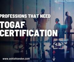 Which Professions Require TOGAF Certification?
