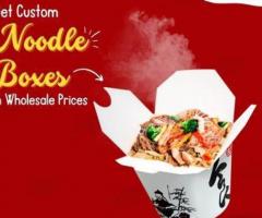 Get Custom Noodle boxes In Wholesale Prices