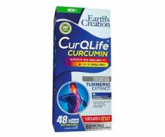 CurQLife Water-Based Organic Curcumin for Joint Health