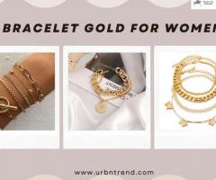 Buy Women’s Gold Bracelet In the UK | UrbnTrend