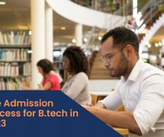 The Admission Process for B.tech in 2023