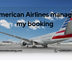 How to manage American airlines booking?