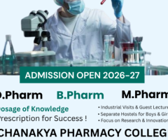 top D.Pharm college  in  Patna-Chankya  Pharmacy college