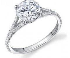 Elevate Your Love Story with Pasha's Platinum Diamond Engagement Rings.