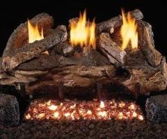 Buy Real Fyre Evening Fyre Split 30" Vent-Free Gas Log Set with G18 Series Burner