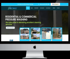 pressure washing website design