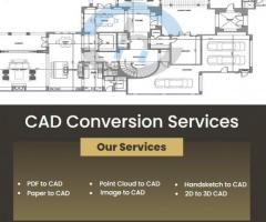 CAD Conversion Services | PDF to CAD Services in USA